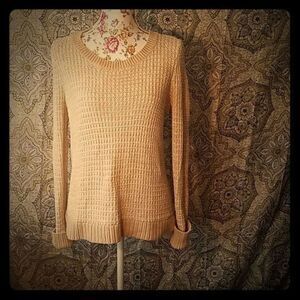 Victoria's Secret Cream Knit‎ Sweater Size S